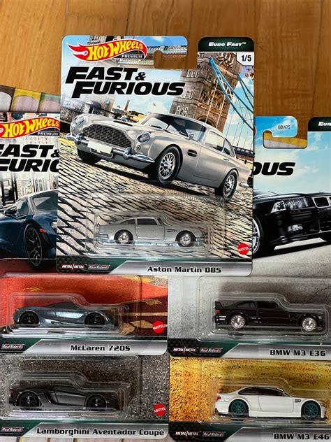 Hot Wheels Fast Furious Euro Fast Zestaw Premium Oficjalne Archiwum Allegro