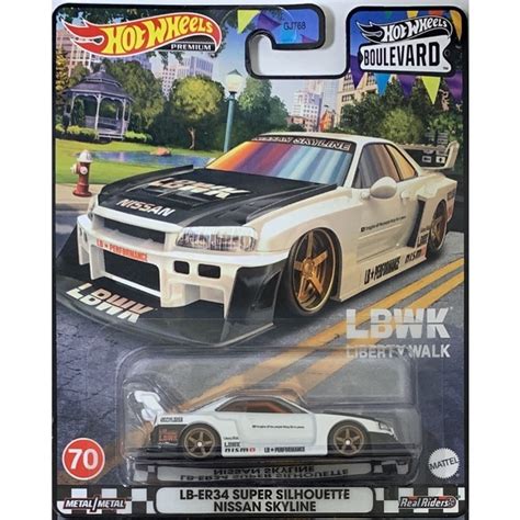 Hot Wheels 風火輪 LB ER SUPER SILHOUETTE NISSAN SKYLINE 林蔭 膠胎 蝦皮購物