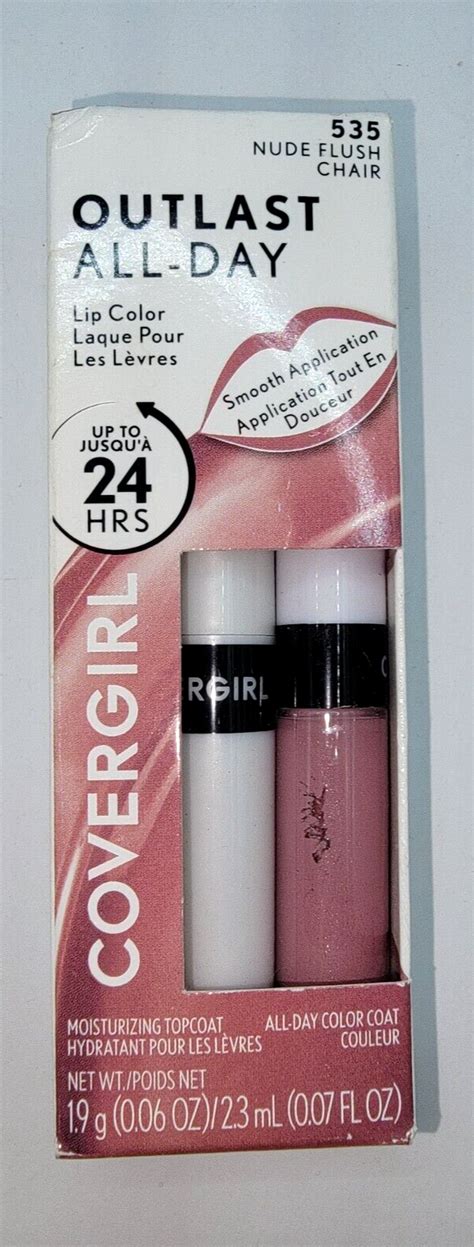 Covergirl Outlast Hrs All Day Lipcolor Lipstick Nude Flush For Sale Online Ebay