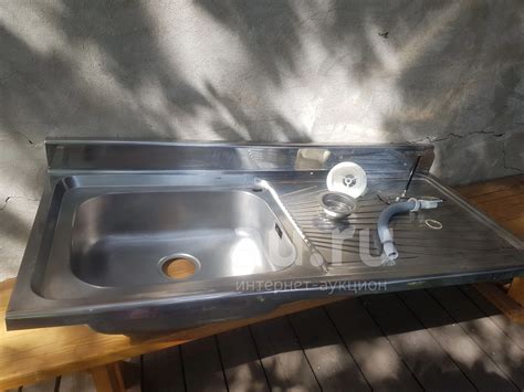 Раковина для кухни нерж — купить в Красноярске. Состояние: Б/у. Мойки ...