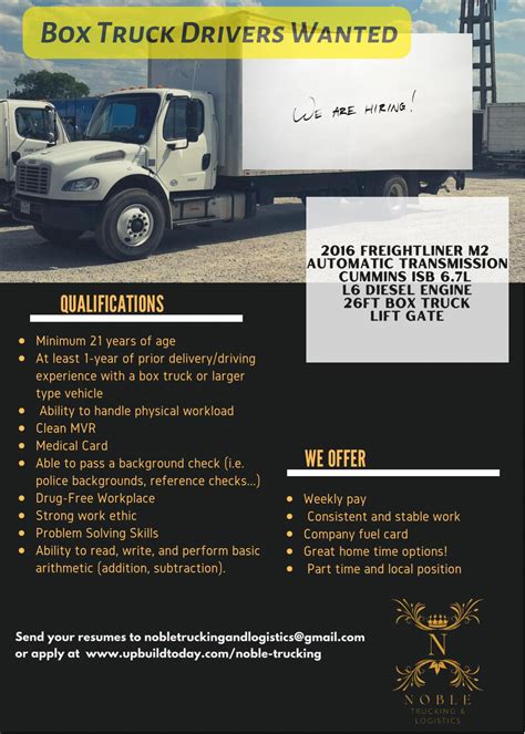 Noble Trucking & Logistics, LLC | Atlanta GA