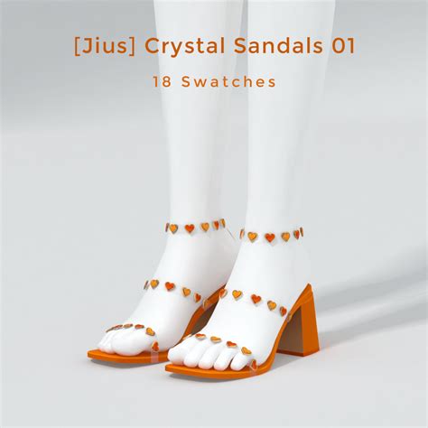 Crystal Collection Jius Velvet Platform Sandals Swatches K