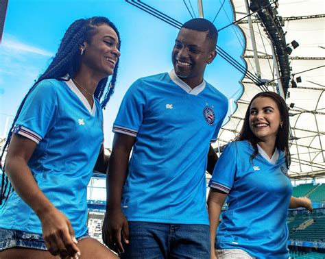 Bahia lança novo uniforme em alusão ao Grupo City comprador da SAF do