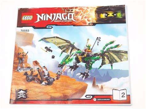 LEGO 70593 Instrukcja Ninjago Ninja Lucky Brick 13056133831 - Allegro.pl