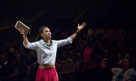 Female Pastor Preaching