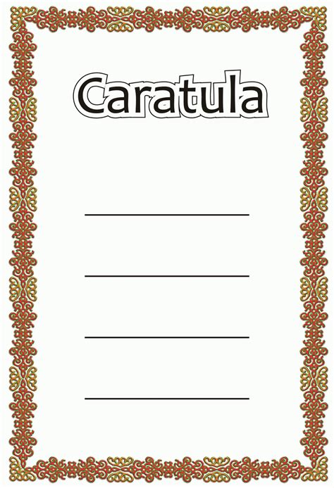 Caratulas Para Trabajos De Cta Imagui
