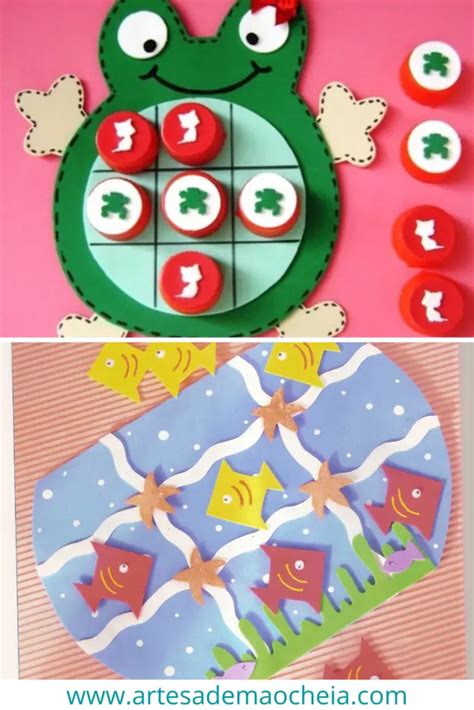 Jogos Pedagogicos Para Confeccionar Em Eva - Brinquedos de EVA para Educação Infantil - Artesã de Mão Cheia