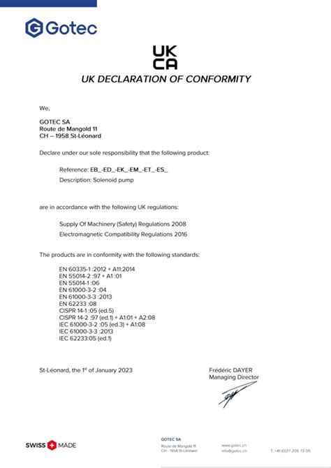 Uk Konformit Tserkl Rung Eb Ed Ek El Em Et Es Gotec Sa