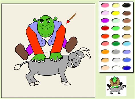 ШРЕК И ОСЛИК — играть онлайн бесплатно