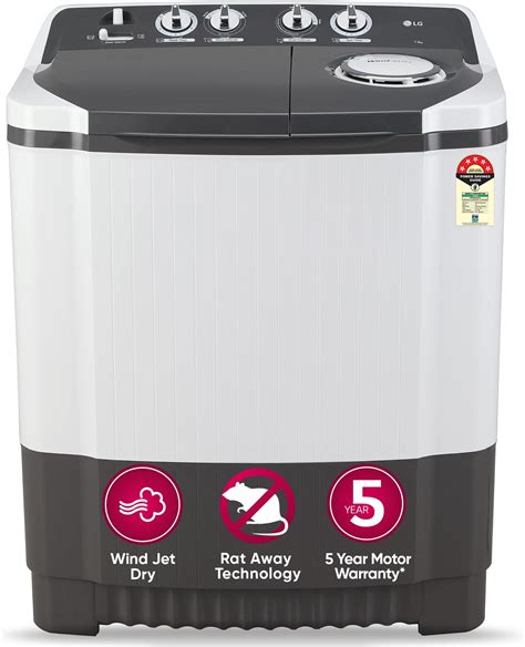 Whirlpool Kg Star Turbo Dry Semi Automatic Top Loading Washing