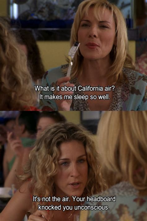 Sex And The City Satc Quotes After A While You Just Want To Be With The One That Makes