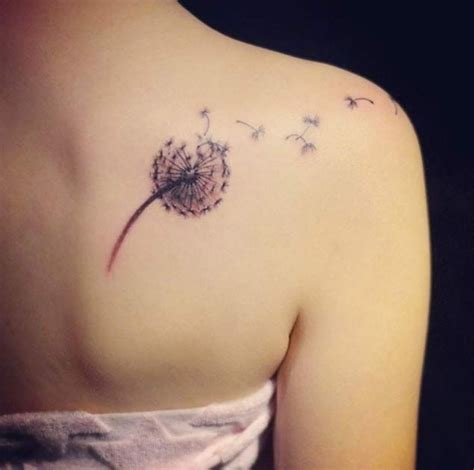 Devastatingly Delightful Dandelion Tattoos Dandelion Seed Tattoo