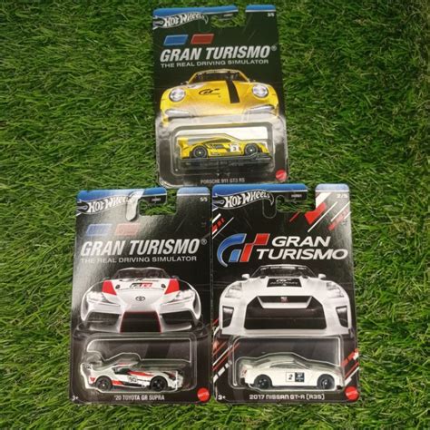 Jual Hot Wheels Gran Turismo Toyota Gr Supra Nissan Gtr R Porsche