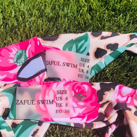 Swim Nwt Multicolored Two Piece Bikini Poshmark