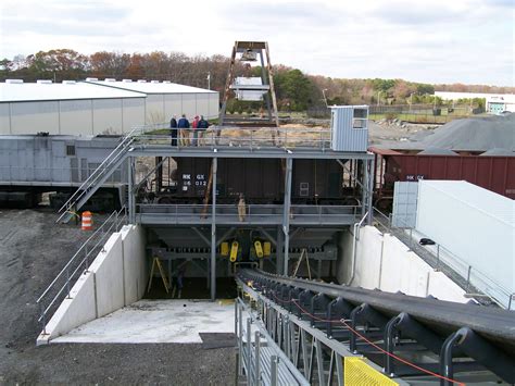 Railcar Unloading Terminals Steel Systems Installation