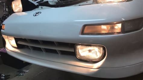 Diy Toyota Mr2 Sw20 Fix Strip Fog Lights Bolts Youtube