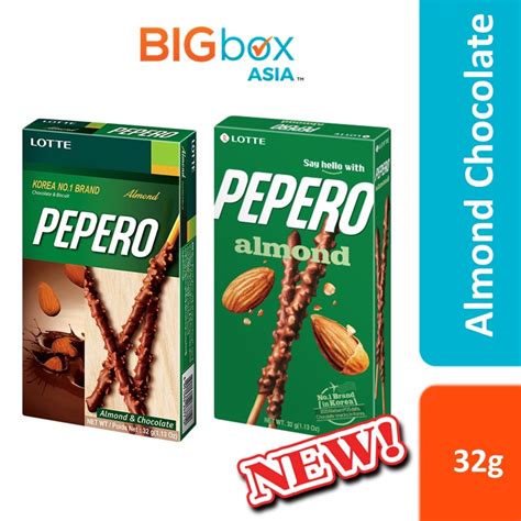 Jual Lotte Pepero Wafer Stick Ragam Rasa Almond Choco White Cookie Choco Original Nude