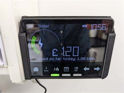 Chameleon 3 Smart Meter Display Bracket by regularfry | Download free