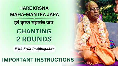 Srila Prabhupada Japa Rounds Prabhupada Chanting Rounds With