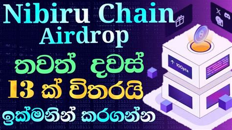 Nibiru Testnet Airdrop Sinhala