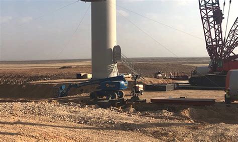 Masdar Installs Dhofar Wind Power Projects First Wind Turbine In Oman
