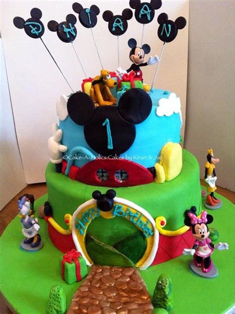 Mickey Mouse Clubhouse birthday cake - Cake by - CakesDecor