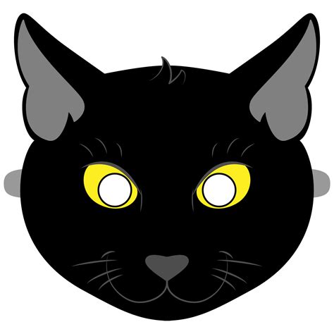 Printable Cat Mask - Educational Printable Activities