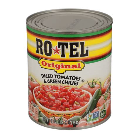 Rotel Original Diced Tomatoes Conagra Foodservice