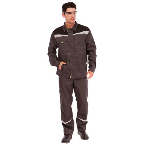 Костюм мужской «Профессионал 1» СОП с брюками (серый/черный) продажа