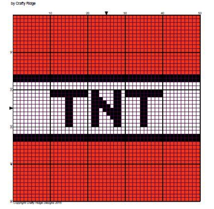 My Minecraft Obsession......It's TNT! | Minecraft crochet, Minecraft ...