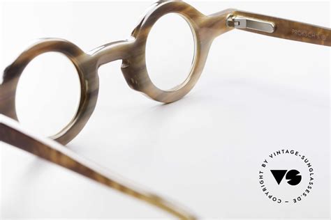 Glasses Proksch S P218 Buffalo Horn Round Frame