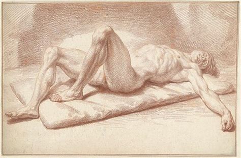 Male Nude Lying On The Back Free Public Domain Image Look And Learn