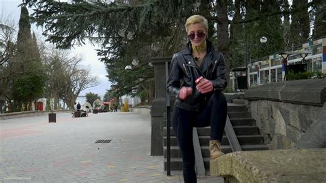 Stylish Russian Babe Smoking A Cigarette 14 Photos