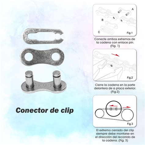 Bicimex Detalles Cadena Para Bicicleta X L Azul Blanca Roja