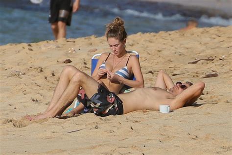Dylan Penn Bikini Candids On The Beach In Oahu Hot Celebs Home