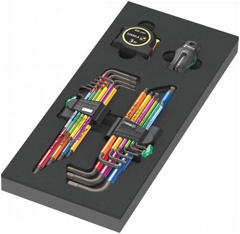 Wera 9700 Tool Rebel Roller 1 Cabinet With 78 Piece Mixed Hand Tool ...
