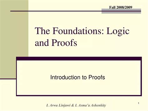 Ppt The Foundations Logic And Proofs Powerpoint Presentation Free Download Id 3953455