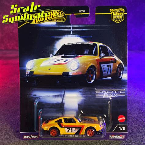 Hot Wheels Porsche Exotic Envy Gt Rs Forza Horizon Gt Euro Speed Outlaw Mail In
