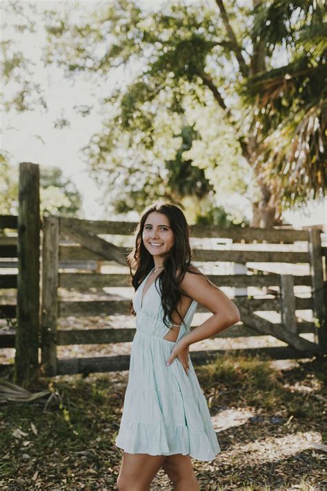 Rustic Senior Portraits In Florida Fields Nicole Leiner Photography