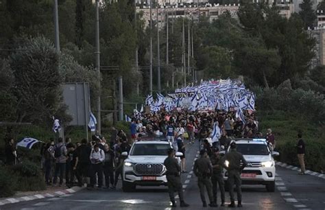 Una Marcha Partirá De Tel Aviv A Jerusalén En Protesta Por Reforma