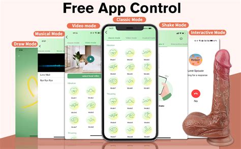 William 9 Thrusting Vibrating Modes G Spot Vibrator Heating Dildo With App Remote Control