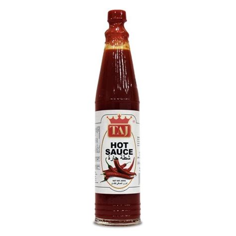 Buy Taj Hot Sauce Ml Online Shop Food Cupboard On Carrefour Lebanon