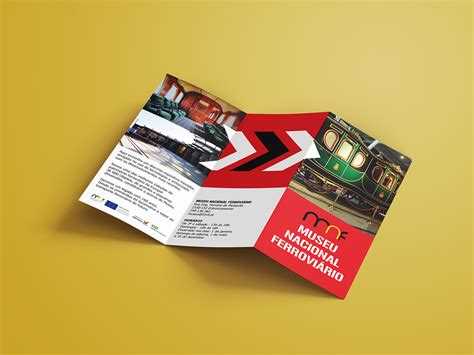 Folheto Museu Ferroviário on Behance