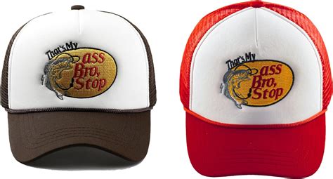 Amazon Embroidery Fishing Foam Mesh Hat That S My Ass Bro Stop