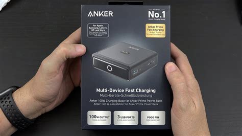 Anker Charging Base 100W Fast Charging With 4 Ports For Anker Prime