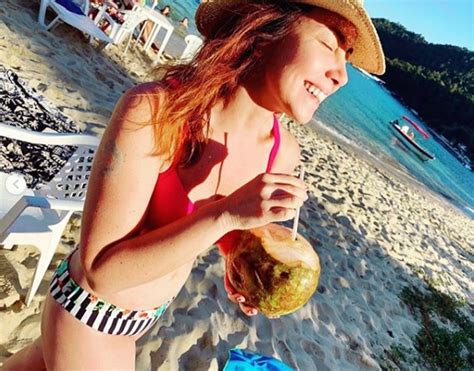 Fotos Actriz Mónica Godoy cautiva en bikini a sus años Tecache cl