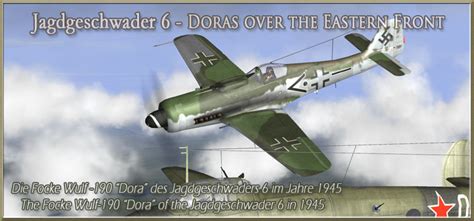 JG 6 (Jagdgeschwader 6, Info Seite Focke Wulf 190 Doras over Eastern Front