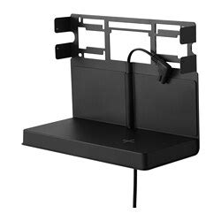 SYMFONISK полка с беспроводной зарядкой черный | IKEA Latvija