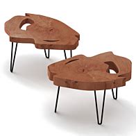 Журнальные столики из слэба - Столы - 3D модель