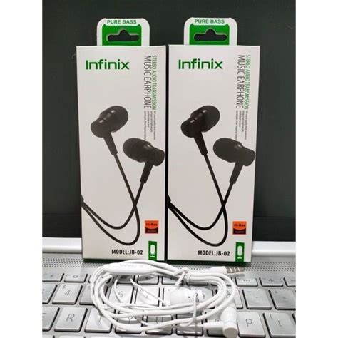 Headset Infinix Pure Bass Jack Mm Handsfree Infinix Hot Play Hot Play Hot Hot S